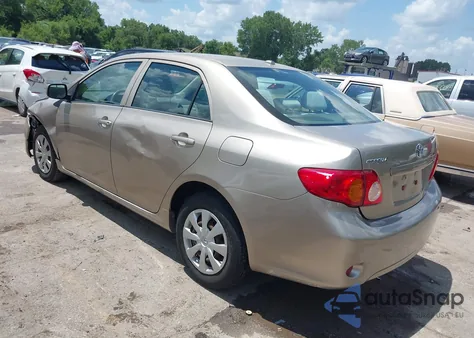 2009 Toyota Corolla Le из США, поврежденный, VIN 1NXBU40E39Z111661